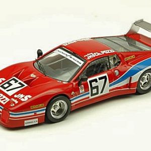 Modellino auto scala 1:43 Best Model  FERRARI 512 BB N.67 54th DAYTONA  BALLOT LENA-LECLERE-ANDRUET modellismo statico diecast