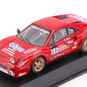Modellino auto scala 1:43 rally Best Model  FERRARI 308 GTB N.23 RETI SANREMO  R.PINTO-F.PENARIOL modellismo diecast collezione