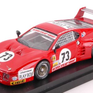Modellino auto scala 1:43 Best Model  FERRARI 512 BB N.73 49th LM  HENN-LANIER-MORIN modellismo statico diecast