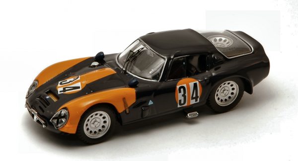 Modellino auto scala 1:43 Best Model  ALFA ROMEO TZ 2 N.34 DNQ MISANO  OTTORINO VOLONTERIO modellismo diecast collezione
