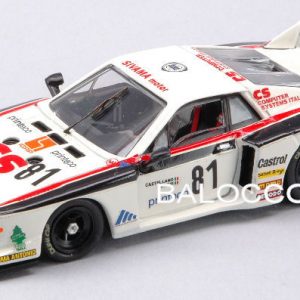 Modellino auto scala 1:43 Best Model  LANCIA BETA TURBO N.81 5th MONZA  CASONI-CASTELLANO modellismo statico diecast