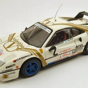 Modellino auto scala 1:43 Best Model  FERRARI 308 GTB N.2 3rd RALLY MONZA  B.WALDEGAARD-C.BILLSTAM modellismo statico diecast