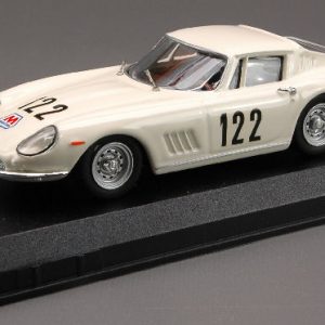 Modellino auto scala 1:43 Best Model  FERRARI 275 GTB4 N.122 DNS TARGA FLORIO  STARRABBA-ORLANDO modellismo diecast collezione