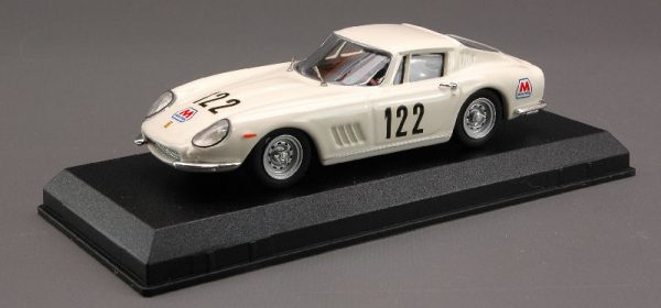 Modellino auto scala 1:43 Best Model  FERRARI 275 GTB4 N.122 DNS TARGA FLORIO  STARRABBA-ORLANDO modellismo diecast collezione