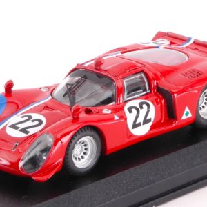 Modellino auto scala 1:43 Best ALFA ROMEO 33.2 n. 22 modellismo statico diecast