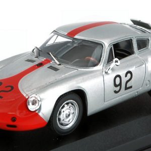 Modellino auto scala 1:43 Best Model  PORSCHE ABARTH N.92 6th T.FLORIO  PUCCI-STRAHLE modellismo diecast collezione