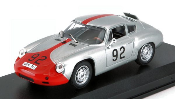 Modellino auto scala 1:43 Best Model  PORSCHE ABARTH N.92 6th T.FLORIO  PUCCI-STRAHLE modellismo diecast collezione
