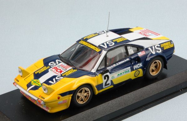 Modellino auto scala 1:43 Best FERRARI 308 GTB RALLY modellismo statico diecast
