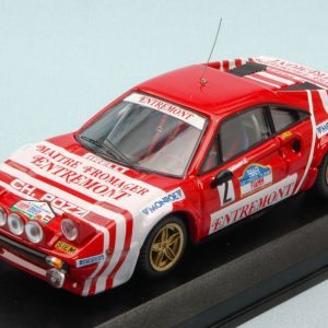 Modellino auto scala 1:43 Best Model  FERRARI 308 GTB GR.4 N.2 WINNER TARGA FLORIO  ANDRUET- modellismo statico diecast
