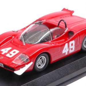 Modellino auto scala 1:43 Best Model  ABARTH 2000 SE N.49 2nd (WINNER CLASS) MONT VENTOUX  A.MERZARIO modellismo diecast collezione