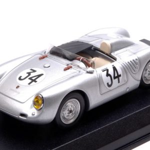 Modellino auto scala 1:43 Best Model  PORSCHE 550 RS N.34 10th LM   modellismo diecast collezione