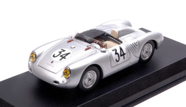 Modellino auto scala 1:43 Best Model  PORSCHE 550 RS N.34 10th LM   modellismo diecast collezione