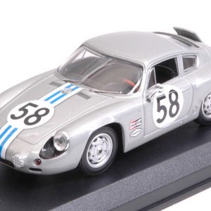 Modellino auto scala 1:43 Best Model  PORSCHE 356 B CARRERA ABARTH N.58 WINNER GT1 CLASS C.CASSEL-D.SESSLAR modellismo diecast collezione