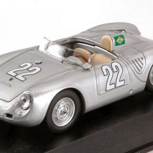 Modellino auto scala 1:43 Best Model  PORSCHE 550 RS N.22 WINNER 10 H MESSINA  F.HEINZ-P.E.STRAHLE modellismo diecast collezione