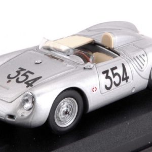 Modellino auto scala 1:43 Best Model  PORSCHE 550 RS N.354 11th MM  HEINZ SCHILLER modellismo diecast collezione