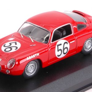 Modellino auto scala 1:43 Best Model  FIAT ABARTH 700 S N.56 LM  G.BASSI-G.RIGAMONTI modellismo diecast collezione