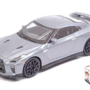 Modellino auto Burago NISSAN GTR modellismo statico diecast scala 1:43