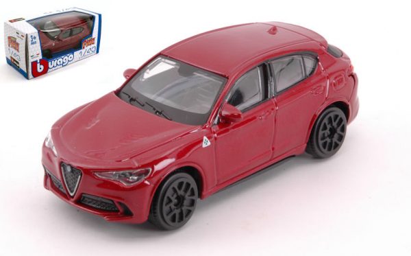 Modellino auto Burago ALFA ROMEO STELVIO modellismo diecast collezione scala 1:43