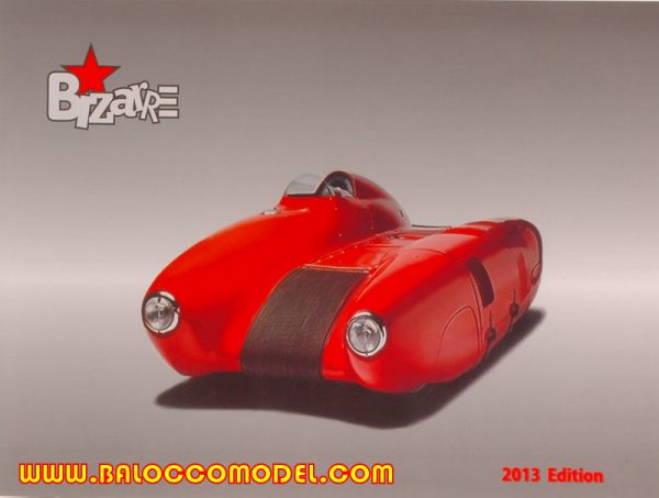Modellino auto book booklet Bizarre CATALOGO modellismo statico da collezione .