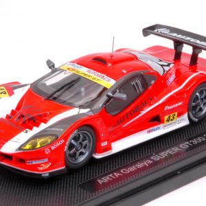 Modellino auto scala 1:43 Ebbro  ARTA GARAIYA N.43 2nd SUZUKA SUPER GT300  M.NITTA-S.TAKAGI modellismo diecast collezione