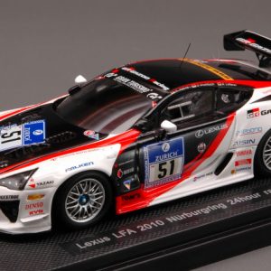 Modellino auto scala 1:43 Ebbro  LEXUS LFA N.51 NURBURGRING modellismo diecast collezione