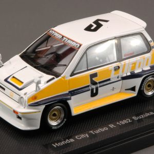 Modellino auto scala 1:43 Ebbro  HONDA CITY TURBO R N.5 SUZUKA  K.ACHESON modellismo diecast collezione