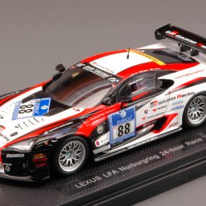 Modellino auto scala 1:43 Ebbro LEXUS LFA NURBURGRING racing diecast modellismo