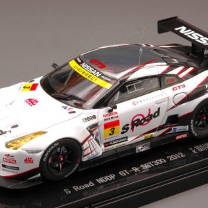 Modellino auto scala 1:43 Ebbro NISSAN R35 GTR 3 SUPER GT500 modellismo diecast