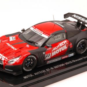 Modellino auto scala 1:43 Ebbro  NISSAN GT-R N.23 SGT500  OKAYAMA TEST modellismo diecast collezione