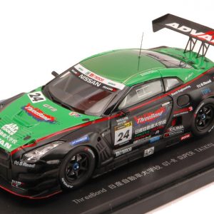 Modellino auto scala 1:43 Ebbro  NISSAN GT-R N.24 2nd SUPER TAIKYU  HOSHINO-FUJII-TAKAB.-SASAKI modellismo diecast collezione