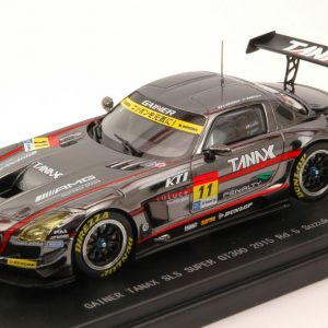 Modellino auto scala 1:43 Ebbro  MERCEDES SLS N.11 SGT300 SUZUKA  K.HIRANAKA-B.WIRDHEIM modellismo diecast collezione