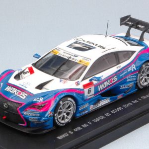 Modellino auto scala 1:43 Ebbro  LEXUS RC F N.6 4th OKAYAMA SUPER GT 500  K.OSHIMA-A.CALDARELLI modellismo diecast collezione