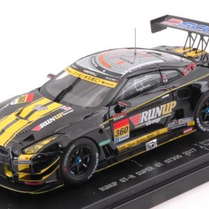 Modellino auto scala 1:43 Ebbro NISSAN GTR racing modellismo statico diecast