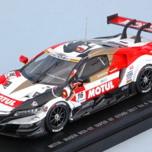 Modellino auto scala 1:43 Ebbro  HONDA NSX-GT N.16 12th SUZUKA S.GT500  MUTOH-NAKAJIMA-J.BUTTON modellismo diecast collezione