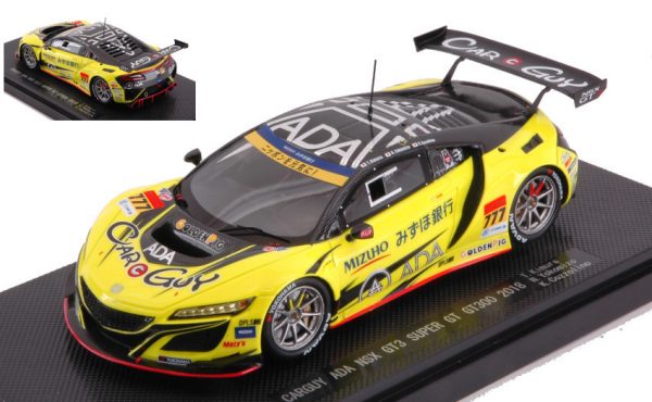 Modellino auto scala 1:43 Ebbro  HONDA NSX GT3 N.777 SUPER GT300 T.KIMURA-N.YOKOMIZO-COZZOLINO modellismo diecast collezione