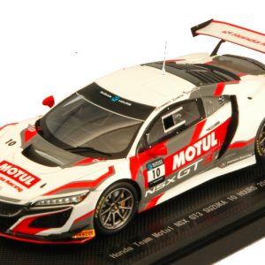 Modellino auto scala 1:43 Ebbro  HONDA NSX GT3 N.10 10 H SUZUKA  YAMAMOTO-MUTOH-NAKAJIMA modellismo diecast collezione