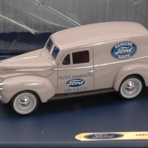 Modellino auto scala 1:43 FORD PANEL VAN FORD GENUINE PARTS diecast collezione