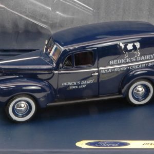 Modellino auto scala 1:43 Ford Genuine Parts  FORD PANEL VAN BEDICKS DAIRY 1935 modellismo diecast collezione