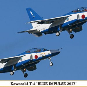 Modellino modellismo kit di montaggio aerei Hasegawa  KAWASAKI T4  E IMPULS  2 BAUSATZE KIT 1:72 model