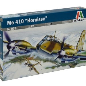 Modellino modellismo kit di montaggio aerei Italeri ME-410 HORNISSE 1:72 modellismo