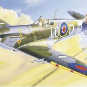 Modellino modellismo kit di montaggio aerei Italeri  SPITFIRE MK 9 KIT 1:72 model