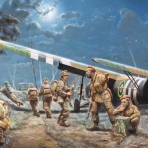 Modellino modellismo kit di montaggio aerei Italeri AS 51 HORSA 1:72 modellismo