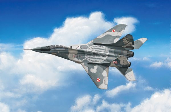 Modellino modellismo kit di montaggio aerei Italeri  MIG 29A  model