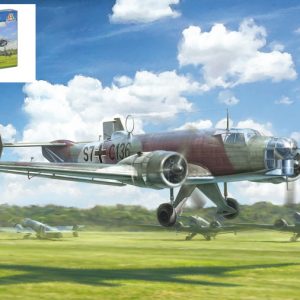 Modellino modellismo kit di montaggio aerei Italeri  JU 86 E-1E-2 KIT 1:72 model