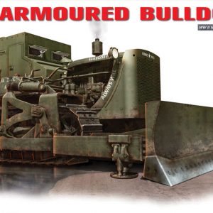 Modellino kit di montaggio mezzi militari carri armati tank Miniart  U.S. ARMOU BULLDOZER KIT 1:35 modellismo