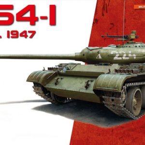 Modellino kit di montaggio mezzi militari carri armati tank Miniart  T-54-1 MOD.1947 KIT 1:35 modellismo