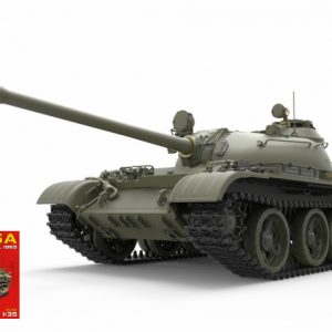 Modellino kit di montaggio mezzi militari carri armati tank Miniart  T-55A LATE MOD. KIT 1:35 modellismo