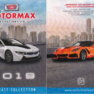 Modellino auto rivista book booklet MotorMax  CATALOGO MOTORMAX 2019 PAG.99 modellismo statico collezione