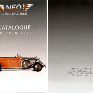 Modellino auto rivista book booklet Neo Scale Models  CATALOGO NEO  PAG.54 modellismo statico collezione