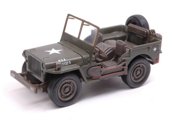 Modellino auto mezzi militari 1:32 JEEP WILLYS PB MILITARY modellismo diecast collezione